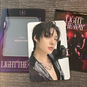 Ateez light the way Mingi photocard photo card PC